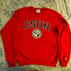 CSUN CREWNECK COLLEGE SWEATER